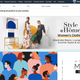 Amazon India's landing page for women's apparel gives prime spots to work-from-home fashion and masks.